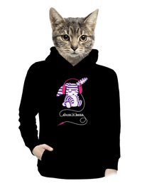 dámska mikina klokanka