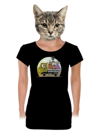 dámske tričko s lemom