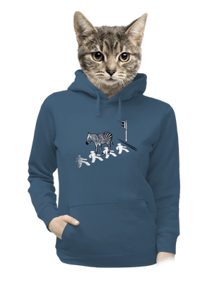 dámska mikina klokanka