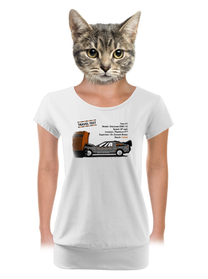 dámske tričko s lemom