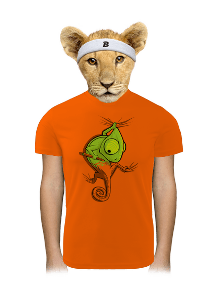 Zmizík detské športové tričko Neon Orange