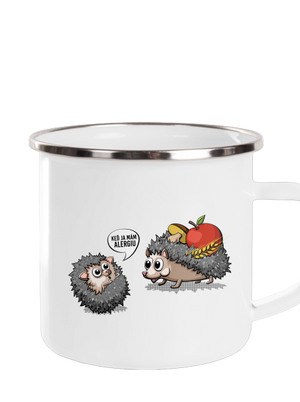 Alergický ježko plecháčik White