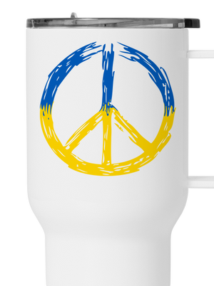 Ukrajina - Peace termohrnček White