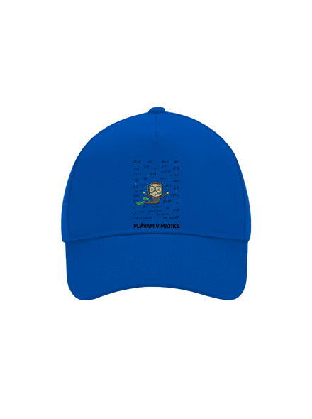 Plávam v matike šiltovka baseballka Bright Royal