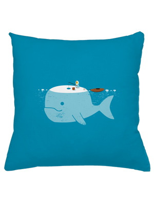 Rybárčenie vankúš Blue Turquoise