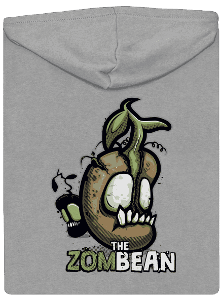 Zombean pánska mikina na zips Light Melange