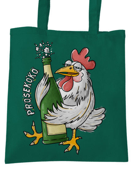 Prosekoko taška Bottle Green WM