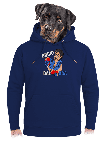 Rocky Bal boa unisex mikina premium Navy