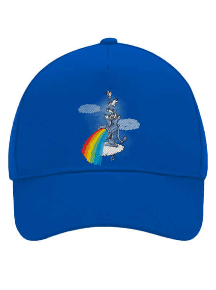 Ako vzniká dúha šiltovka baseballka Bright Royal