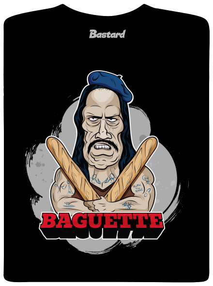 Baguette detské tričko Black