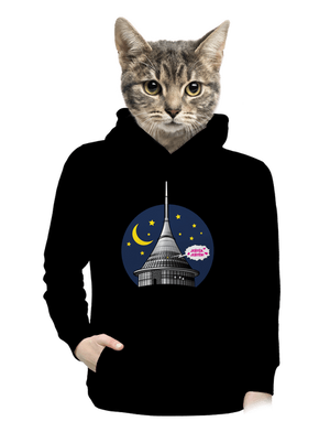 dámska mikina klokanka