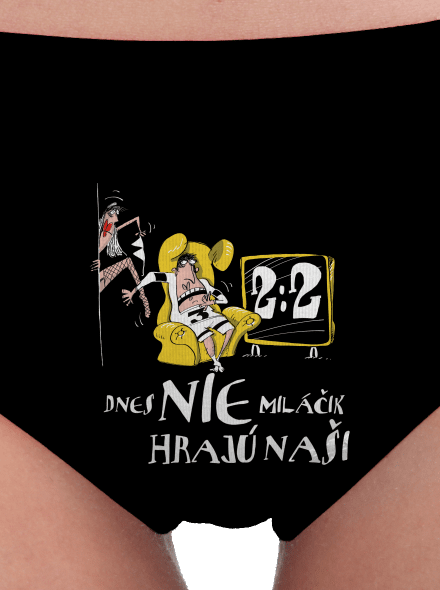 Hrajú naši dámske nohavičky Black