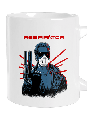 Respirátor veľký hrnček White