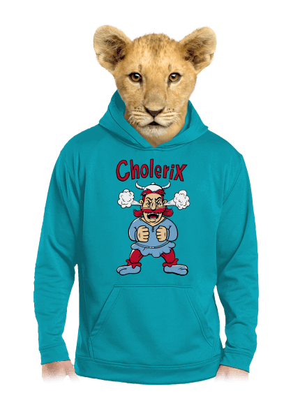 Cholerix detská mikina klokanka Hawaiian Blue