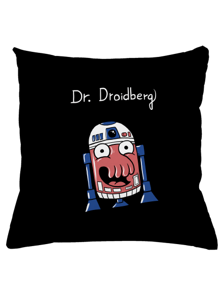 Dr. Droidberg vankúš Black
