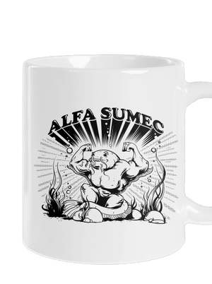 Alfasumec klasický hrnček White