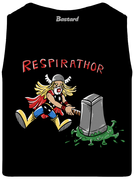 Respirathor pánske tielko Black