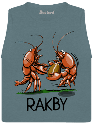 Rakby dámske tielko voľné Heather Deep Teal