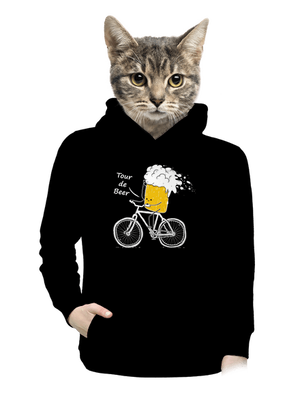 dámska mikina klokanka