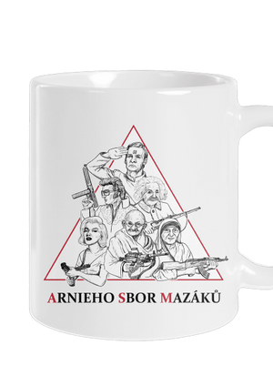 Arnieho sbor mazáků klasický hrnček White