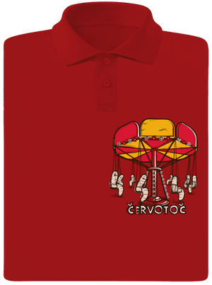 Červotoč pánska polokošeľa Red Mal