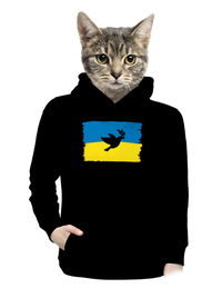 dámska mikina klokanka