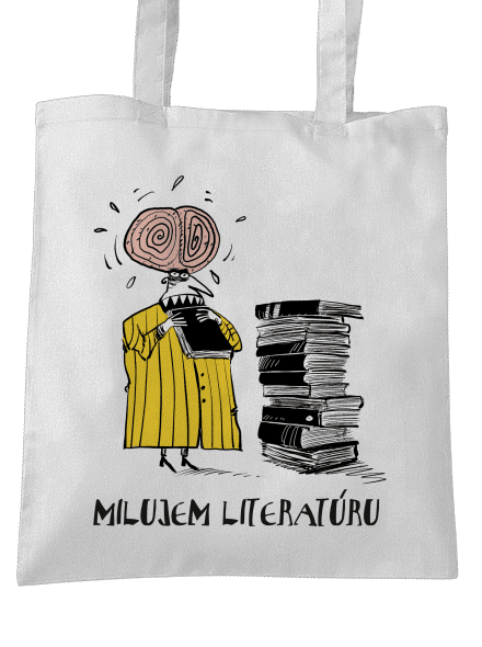 Milujem literatúru taška White