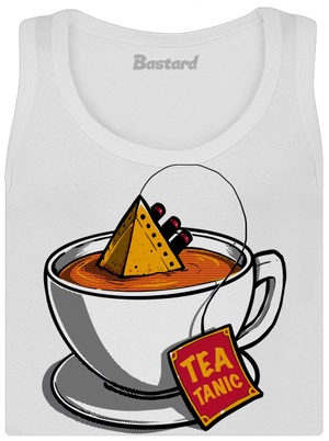 Teatanic dámske tielko klasické White