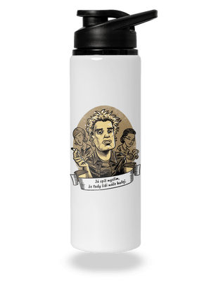 B14: Samotáři flaša na vodu White