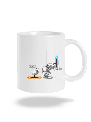 Portal klasický hrnček White