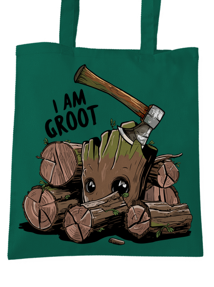 I Am Groot taška Bottle Green WM