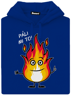 Páli mi to dámska mikina klokanka Royal Blue Mal