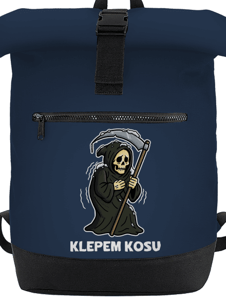 Klepem kosu batoh French Navy