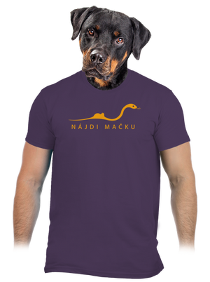 Nájdi mačku pánske tričko Urban Purple