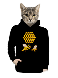 dámska mikina klokanka