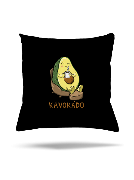 Kávokádo vankúš Black