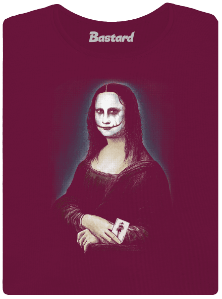 Mona Joker Lisa dámske tričko s lemom Rhododendron