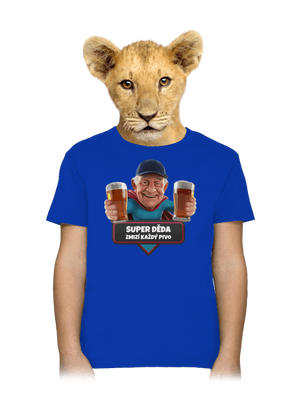 Super dedo detské tričko Royal Blue