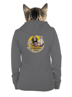 dámska mikina na zips