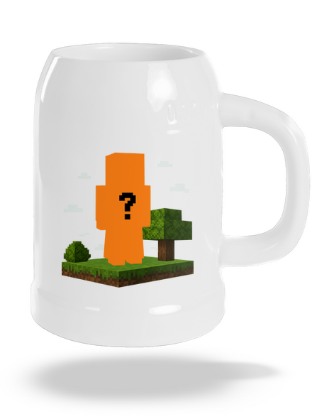 Minecraft z vlastnej fotky polliter White