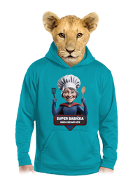 detská mikina klokanka