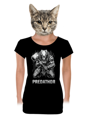 dámske tričko s lemom