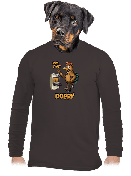 Som dobrý pánske dlhý rukáv Bear Brown