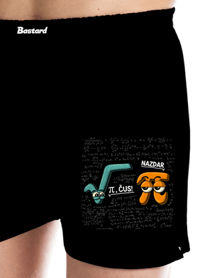 Pí, čus! pánske trenky Black