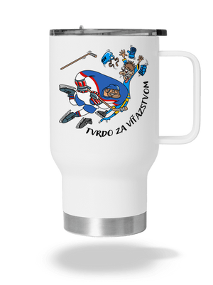 Tvrdo za víťazstvom termohrnček White