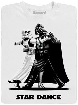 Star dance pánske dlhý rukáv White