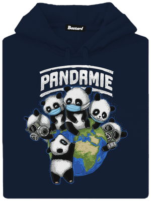 Pandamie pánska mikina klokanka Navy