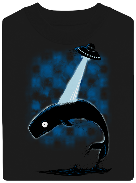 Big Fish unisex mikina bez kapucne Black