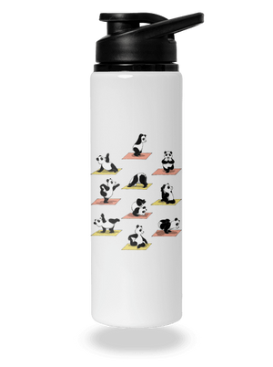 Pandia jóga flaša na vodu White