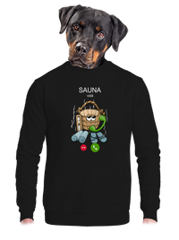 unisex mikina bez kapucne